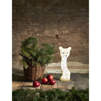 Decoration Crystalo Räv 41cm