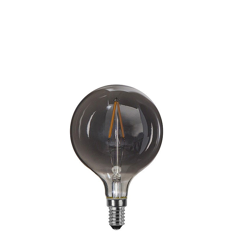 Dimbar Globlampa Ø80 Soft Glow Smoke LED 1,4W 55lm E14 Dimbar Globlampa Ø80 Soft Glow Smoke LED 1,4W 55lm E14