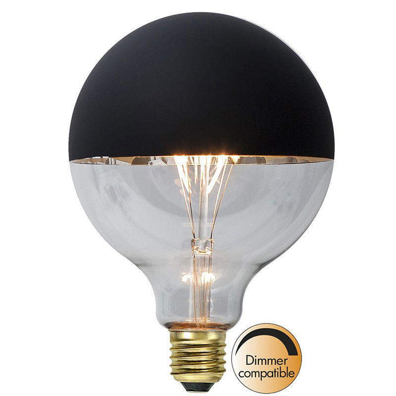 Dimbar Globlampa Ø125 Filament Toppförseglad LED 2,8W 250lm E27 Dimbar Globlampa Ø125 Filament Toppförseglad LED 2,8W 250lm E27