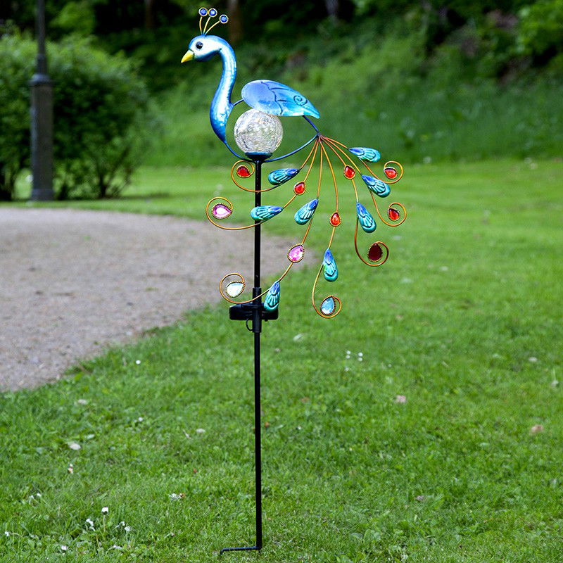 Solcellsdekoration Påfågel Solcellsdekoration Påfågel