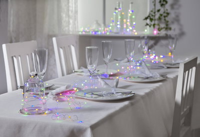 Ljusslinga Dew Drop LED 10m Multi