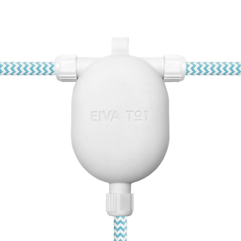EIVA 3-vägsanslutning/ändavslut Vit IP65 Creative Cables