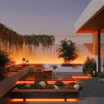 Smart Utomhus LED-Strip RGB + Varmvit