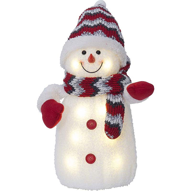 Juldekoration Joylight Snögubbe 38cm Juldekoration Joylight Snögubbe 38cm