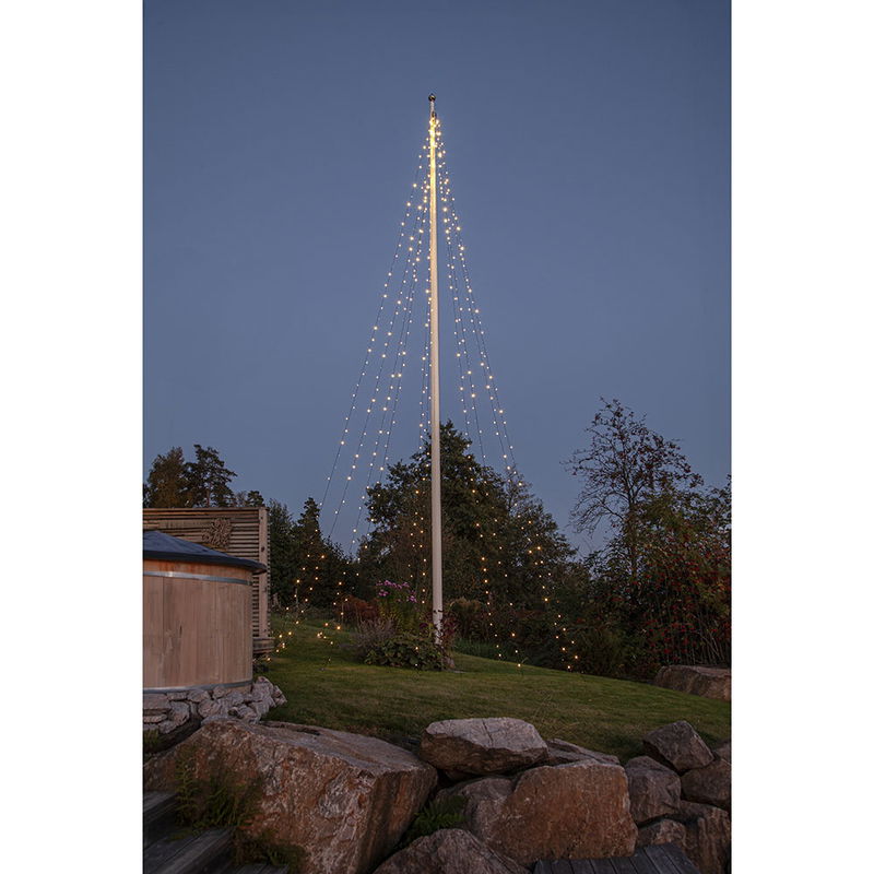 Flaggstångsbelysning Shiny Warm White 594-66_MB_003