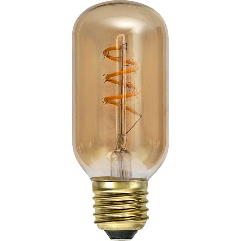 Rörlampa Spiral Amber LED 130lm E27 2200K Dim 354-45-2_FL_002