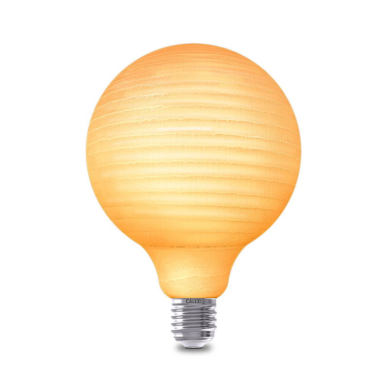 Dimbar Globlampa Ø125 LED Opal Papyrus 4W 220lm E27 1800K