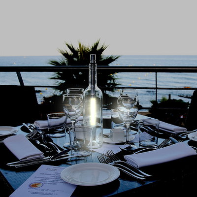 Bottlelight 04 Kallvit Dim