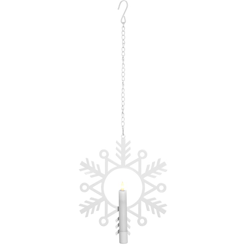 Hängande snöflinga Flamme Snow