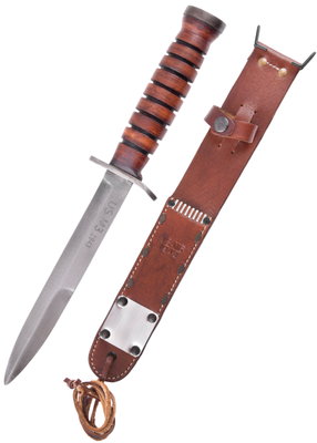 WW2 US Army 1943 M3 Skyttegravs Kniv - Vacker replika
