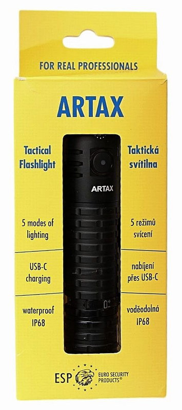 ESP Taktisk Ficklampa ARTAX - 1900 Lumen!