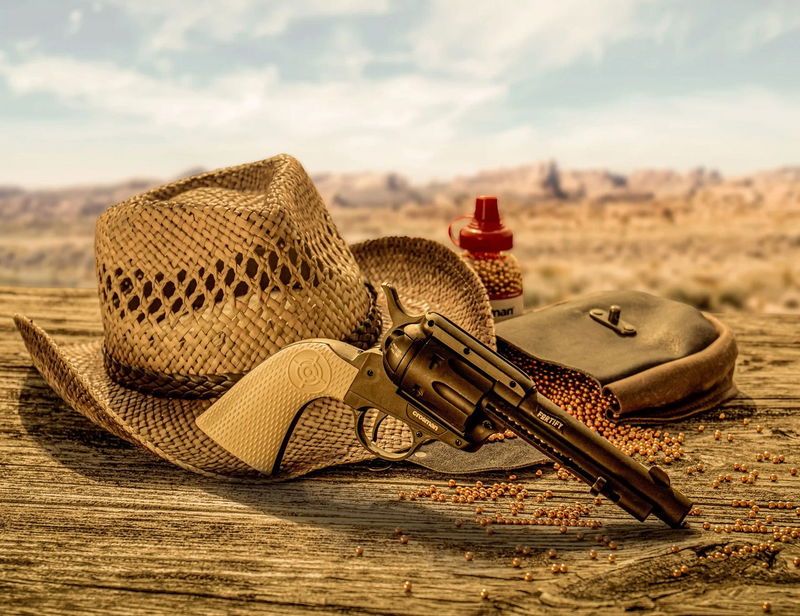 Crosman Fortify 4,5mm CO Cowboy revolver
