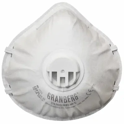 Granberg Skyddsmask FFP2 (KN95) - mot gifter och virus - 10 pack