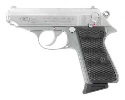 Walther PPK/s GBB 6mm Airsoft Pistol i Silver - Kraftfull Blowback!