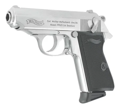 Walther PPK/s GBB 6mm Airsoft Pistol i Silver - Kraftfull Blowback!