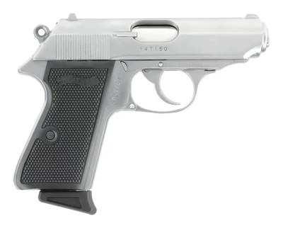 Walther PPK/s GBB 6mm Airsoft Pistol i Silver - Kraftfull Blowback!
