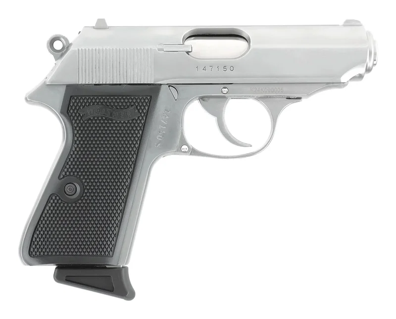 Walther PPK/s GBB 6mm Airsoft Pistol i Silver - Kraftfull Blowback!