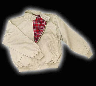 Harrington jacka Beige