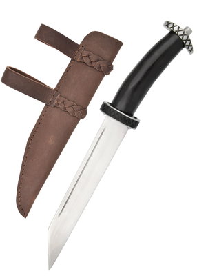Viking Kniv med Hornhandtag