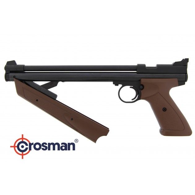 Crosman American Classic 1377 Luftpistol 4,5mm Brun