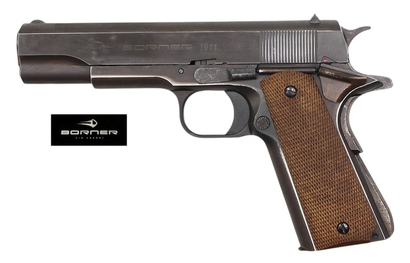 Borner Vintage 1911 Co2 Pistol 4,5mm BB (Licensfri, 18 år)
