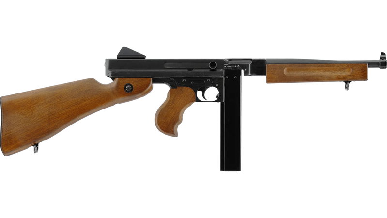 Legends M1A1 CO2 4,5mm - Helautomatisk Kulsprutepistol! (Licensfri, max 10 joule)