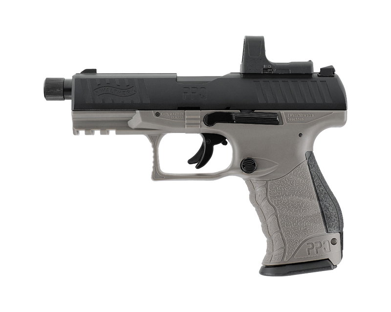 Walther PPQ M2 Q4 TAC Combo Set med Rödpunktsikte