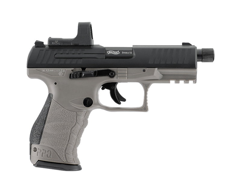 Walther PPQ M2 Q4 TAC Combo Set med Rödpunktsikte
