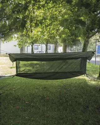 Mil-Tec Djungel Hammock - Skydd mot Mygg och Insekter