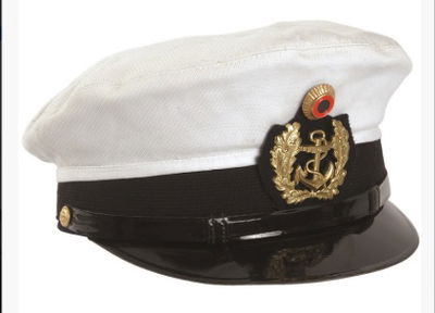 Tyska Kriegsmarine (Marinen) original skärmmössa