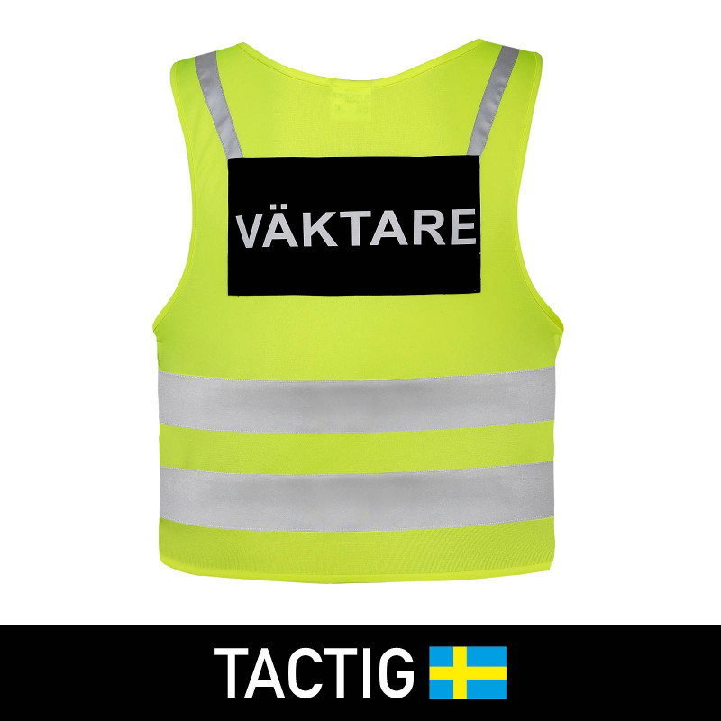 Väktare Reflexväst Tight, Tactig