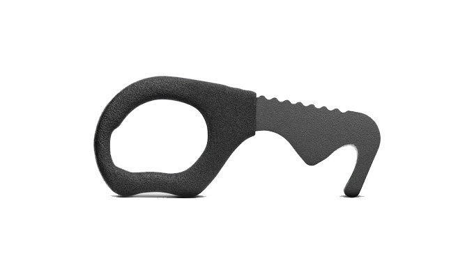 Benchmade 7 BLKW Strap Cutter-Long Räddningsverktyg