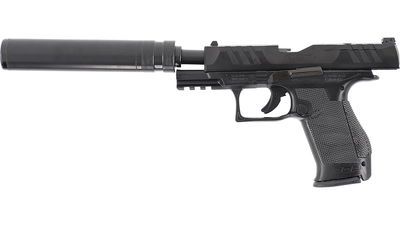 Walther PDP Compact 4" Spring 6mm Pistol Med Ljuddämpare