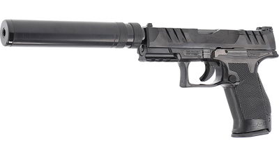 Walther PDP Compact 4" Spring 6mm Pistol Med Ljuddämpare