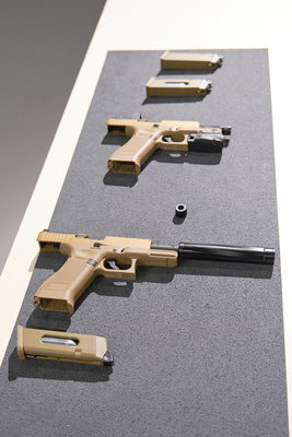 Glock 19X MOS GBB CO2 Pistol 4,5mm BB (Licensfri, 18 år)