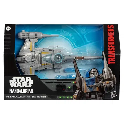 Transformers Star Wars N-1 Starfighter från The Mandalorian