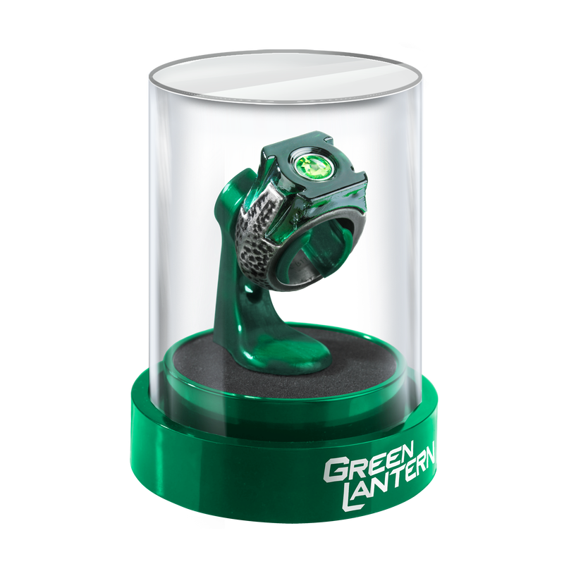 Green Lantern Prop Ring & Display (DC Comics)