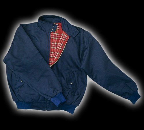 Harrington Jacka - marinblå