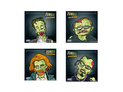 Zombie Måltavla För Skytte - 100 st