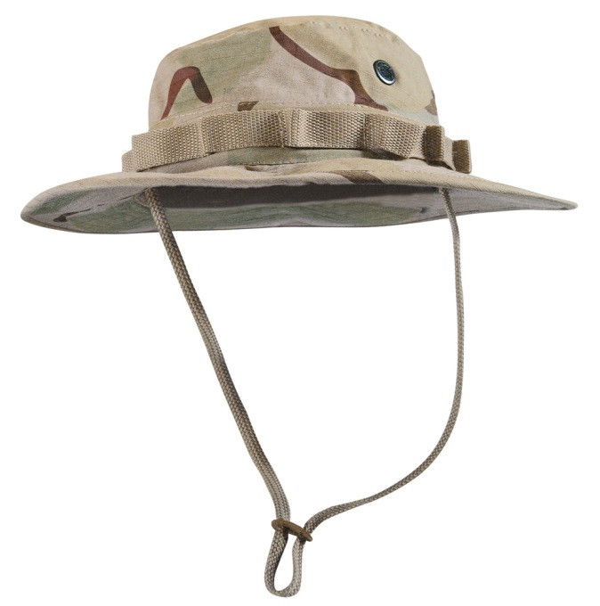 Boonie hatt i öken cammo, Bonnie desert cammo, jägarhat, militär mössa