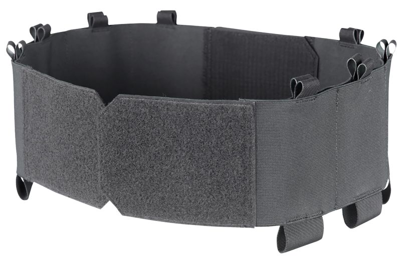 Molle plattbärare 25x30 cm med snabblossning system, grå (Svensk polis)