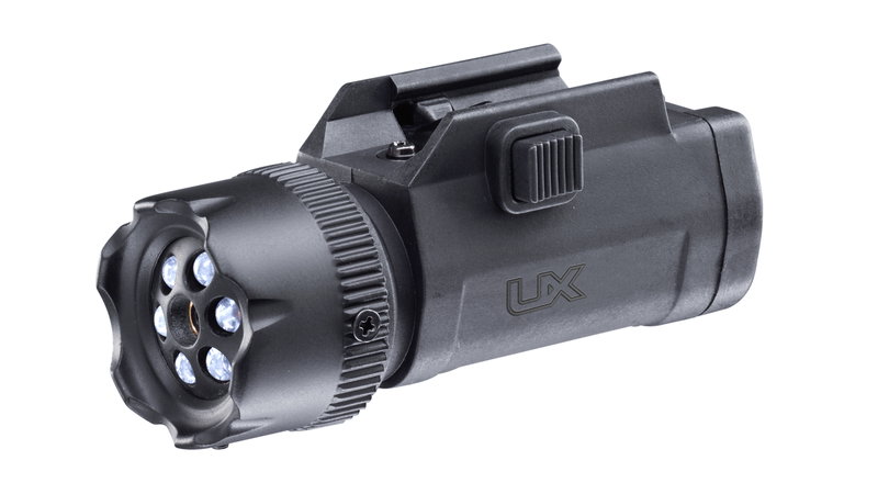 UX FLR 650 Red Laser med Integrerad Lampa