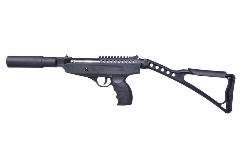 BO Manufacture Taktisk Luftpistol Black 4.5mm