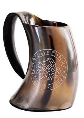 Viking Horn Öl Mugg - Sleipnir