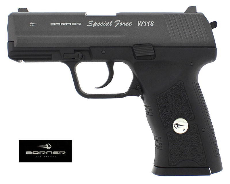 Borner Spezial Force W118 Co2 Pistol 4,5mm