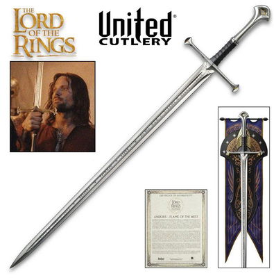 UC3516 Lord of the Rings Anduril Museum Collection Sword Replica - Går att beställa nu!!