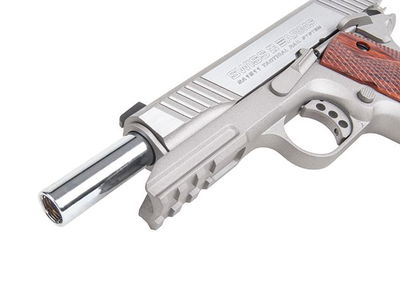 Swiss Arms P1911 Stainless Full Metal 4,5mm Co2 Pistol - Blowback