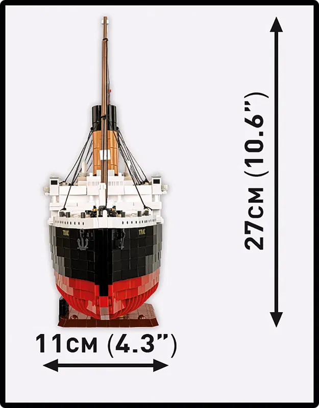 COBI-1686 R.M.S.Titanic skala 1:300 - 3260 byggblock!