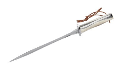 Herbertz Jaktkniv Med Hjorthorns Handtag - Exklusiv Jaktkniv