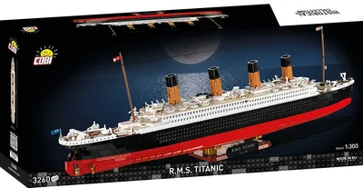 COBI-1686 R.M.S.Titanic skala 1:300 - 3260 byggblock!